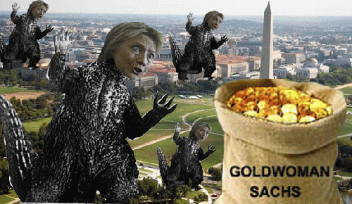 Hillary Rodzilla Clinton, From ImagesAttr