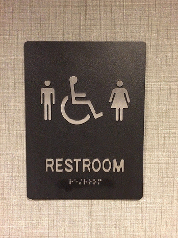 Gender Neutral Restroom Washington DC, From FlickrPhotos