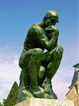 The Thinker, Rodin, From WikimediaPhotos