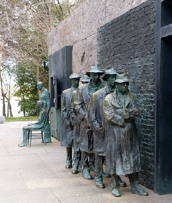 The Bread Line Sculpture by George Segal, From FlickrPhotos