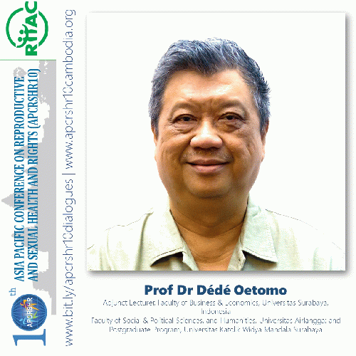 Prof Dede Oetomo, a widely respected voice for LGBT rights and justice, From Uploaded