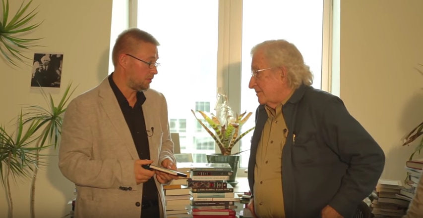 Andre Vltchek with Noam Chomsky, From InText