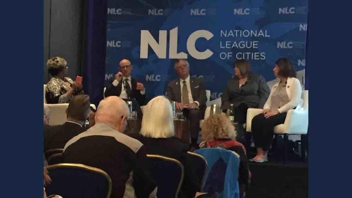 Kelly Miller speaking at NLC Congressional Summit, From Uploaded
