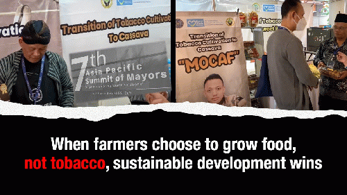 When farmers choose to grow food, not tobacco, sustainable development wins!, From Uploaded