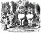 Tweedledom and Tweedledee, From ImagesAttr