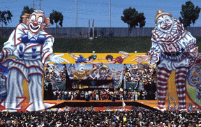 Rock & Roll Circus set, Day on the Green, 1979. Photo c.: Baron Wolman.