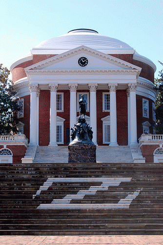 The Rotunda at the University of Virginia in Charlottesville. The Rotunda at the University of Virginia in Charlottesville.