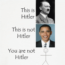 Hitler/Not Hitler T-shirt
