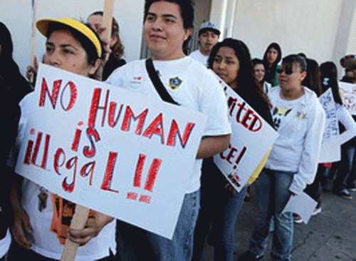 Latino's Marching Against Arizona's Anti-Immigrant Law - by Diario Presencia