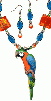 Parrot Jewelry by Alicia Merritt