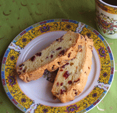 Orange Cranberry Biscotti by A and J Bakery