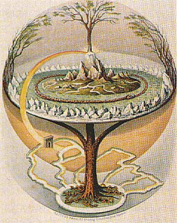 In Norse mythology, Yggdrasil, the Tree of Life