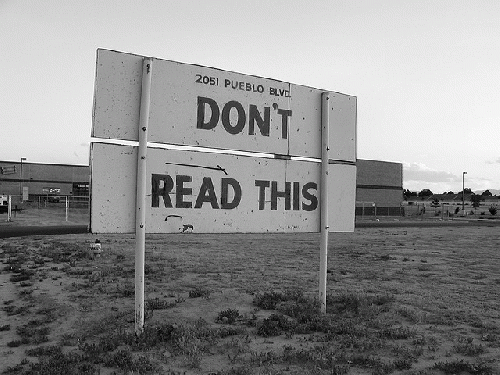 C'mon! Can't you read the sign?, From ImagesAttr