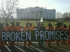 Witness Against Torture Vigil and Fast outside The White House, January 2010, From ImagesAttr