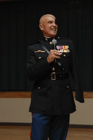 Former Marine Lt. Clebe McClary