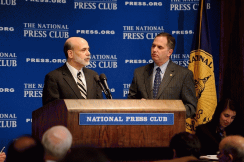 Ben Bernanke at the National Press Club