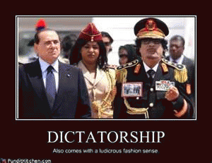 Photo of mad dictator with Gaddafi, From ImagesAttr