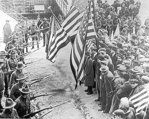 1912 Textile Strike, Lawrence, MA.