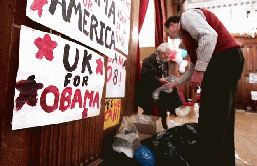 Expatriates Campaigning for Obama in the UK