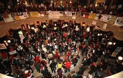 This time the Madison Statehouse, Next time, the Capitol in DC?