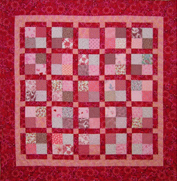 Sandy Panagos' quilt for Japan