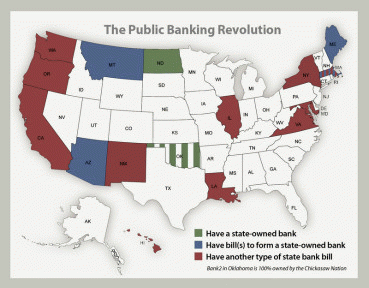 States with Public Bank Bills 7-11