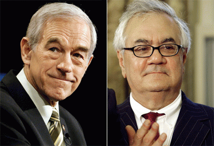 Ron Paul and Barney Frank - Cosponsors of HR 2306