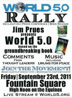 World 5.0 Rally in Cincinnati Poster