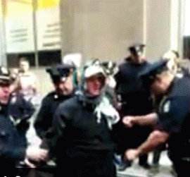 Masked Man Arrest - NYPD, From ImagesAttr