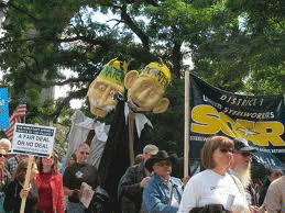 Anti-TPPA Protest in Chicago