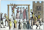 Witches being executed in 17th Century U.K.--nothing has changed Witches being executed in 17th Century U.K.--nothing has changed