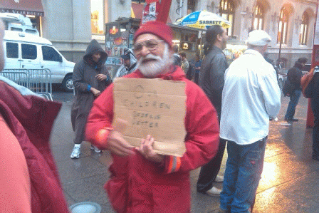 Santa Claus at Occupy Wall Street?, From ImagesAttr