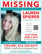 Lauren Spierer, Indiana U student from NY missing