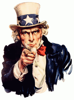 Uncle Sam supports the 99%, So should Congress, From ImagesAttr