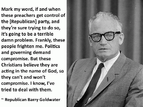 Barry Goldwater on Religious Leaders