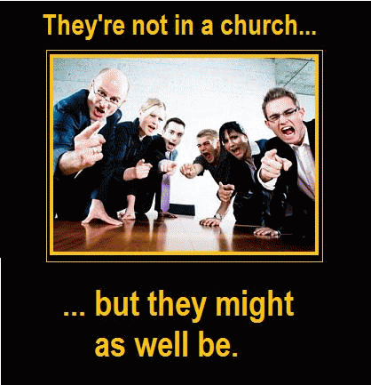 They're not in Church