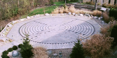 Fatima Retreat House Labyrinth by Paxworks, Indianapolis, IN