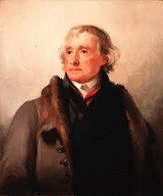 Thomas Jefferson 1821 by Thomas Sully, From ImagesAttr