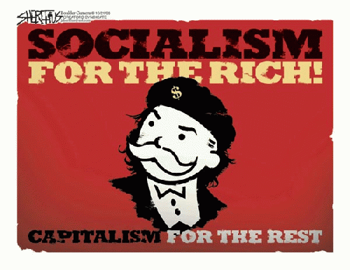 Socialism for the rich founded on corporate welfare, From ImagesAttr