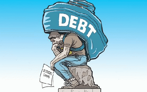 Students crushed by debt, while the government profiteers on loans