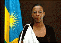 Foreign Minister Louise Mushikiwabo