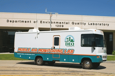LA Dept. of Environmental Quality Mobile Air Monitoring Lab