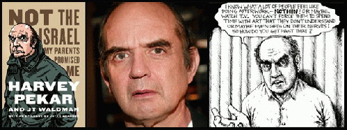 The Israel book, the real Harvey Pekar and R. Crumb's version