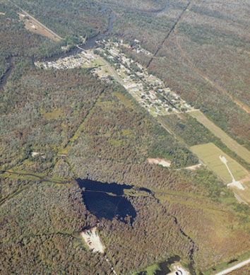 Sinkhole Oct. 29, 2012