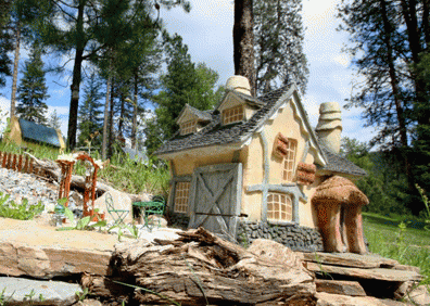 Elven Village at the Hobbit Home of Montana