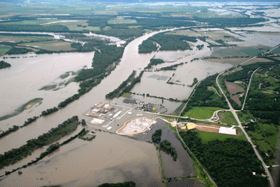 Fort Calhoun nuclear plant, June 2011