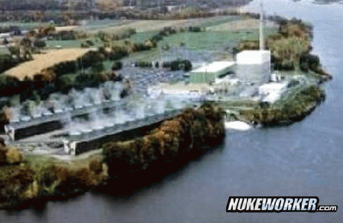 Vermont Yankee on the Connecticut River