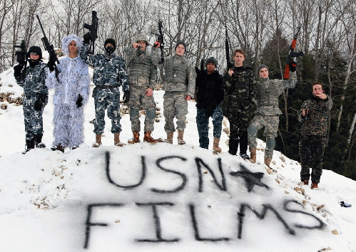 USN Films at work, January 2013