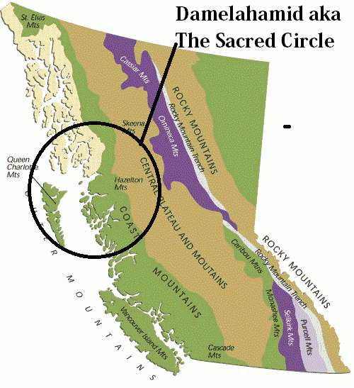 Original Map from the BC Knowledge Network with an addition to reference the region discussed, From ImagesAttr