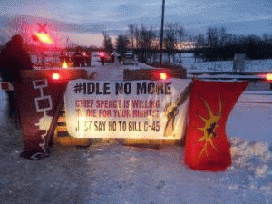 #idlenomore